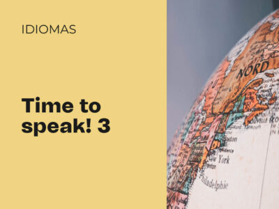 Time to speak 3!