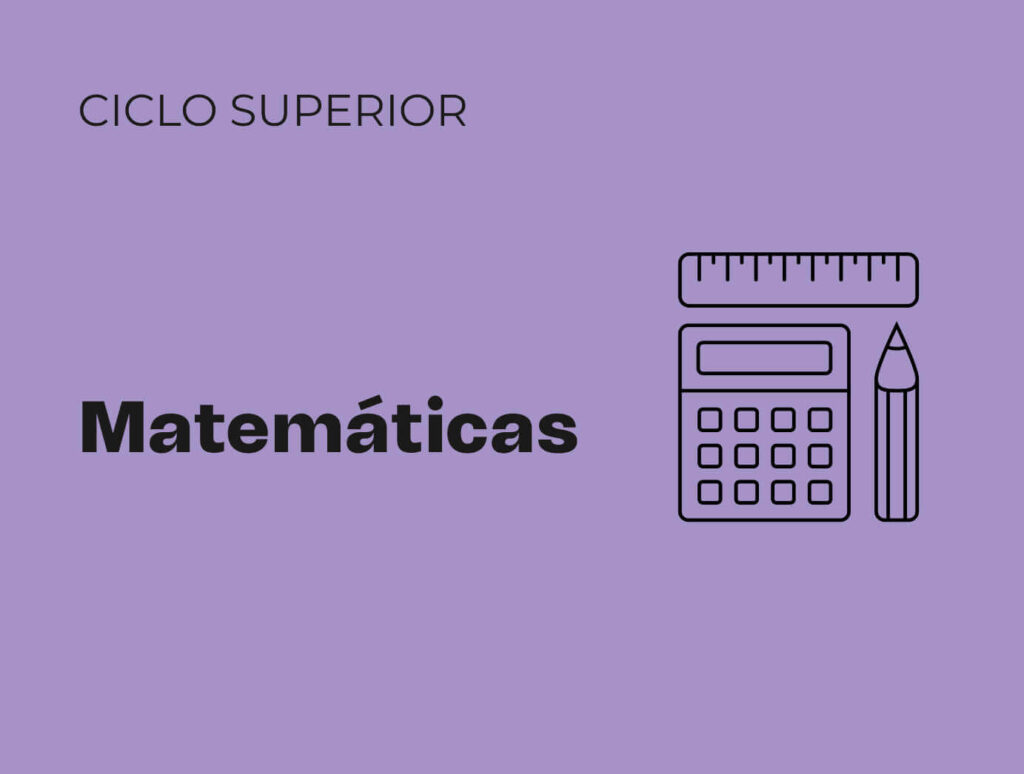 portada matemáticas ciclo superior
