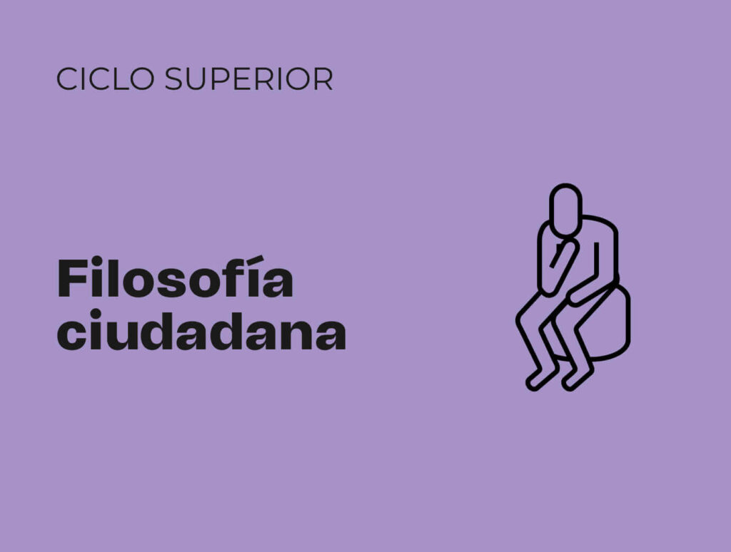 portada folosofía ciudadana ciclo superior