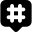 icono hasthtag