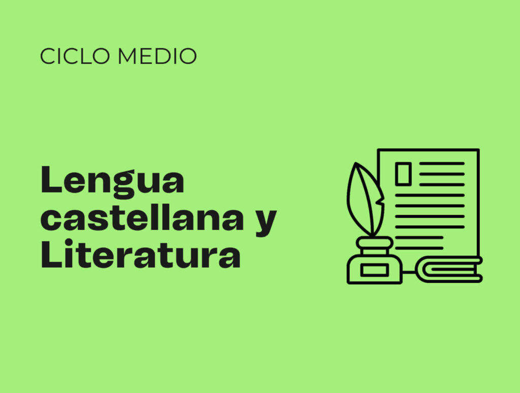 Portada Lengua castellana literatura ciclo medio